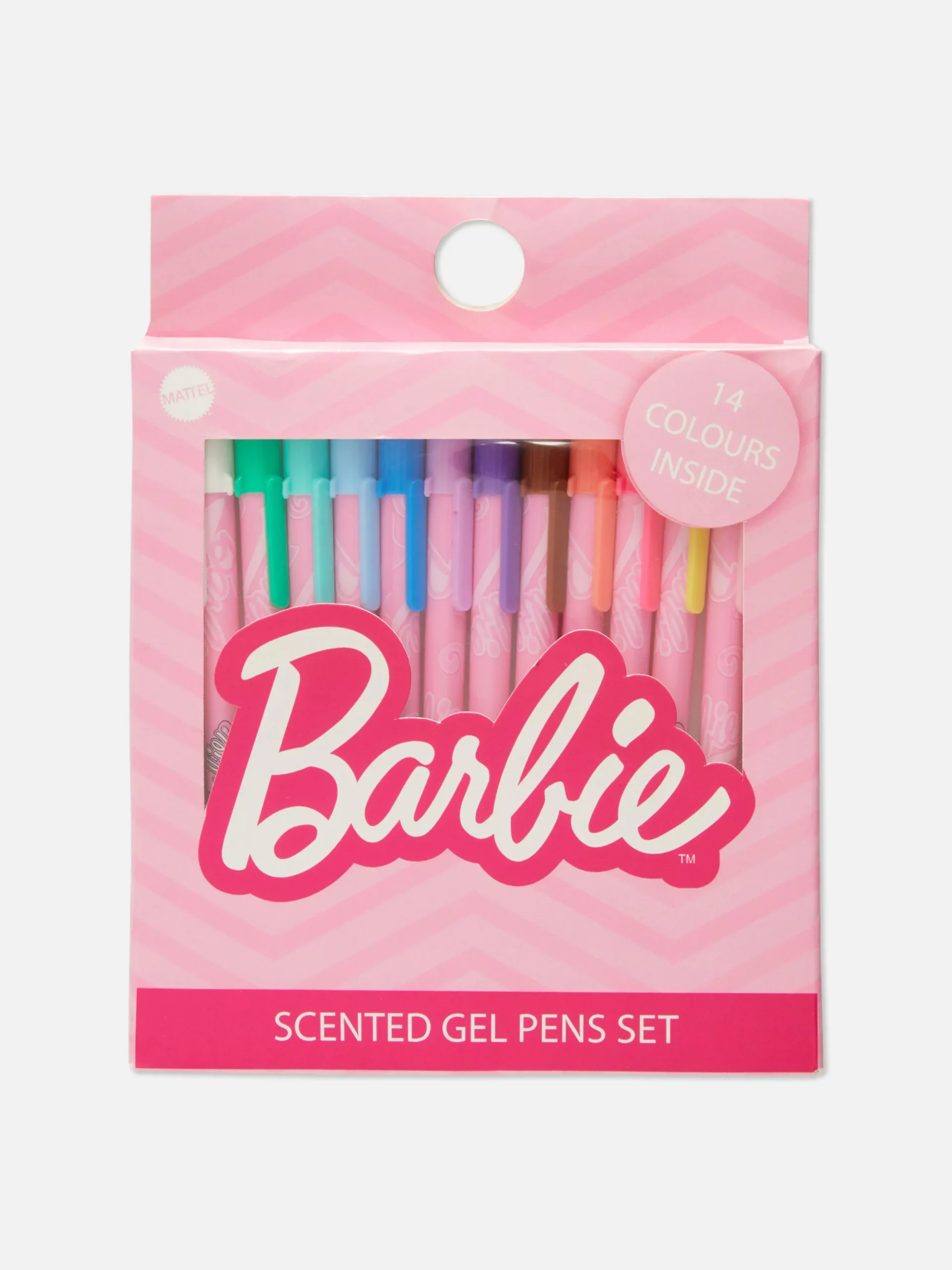 Pack 14 Canetas Gel Perfumadas Barbie