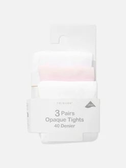 Pack 3 Collants Opacos 40 Denier