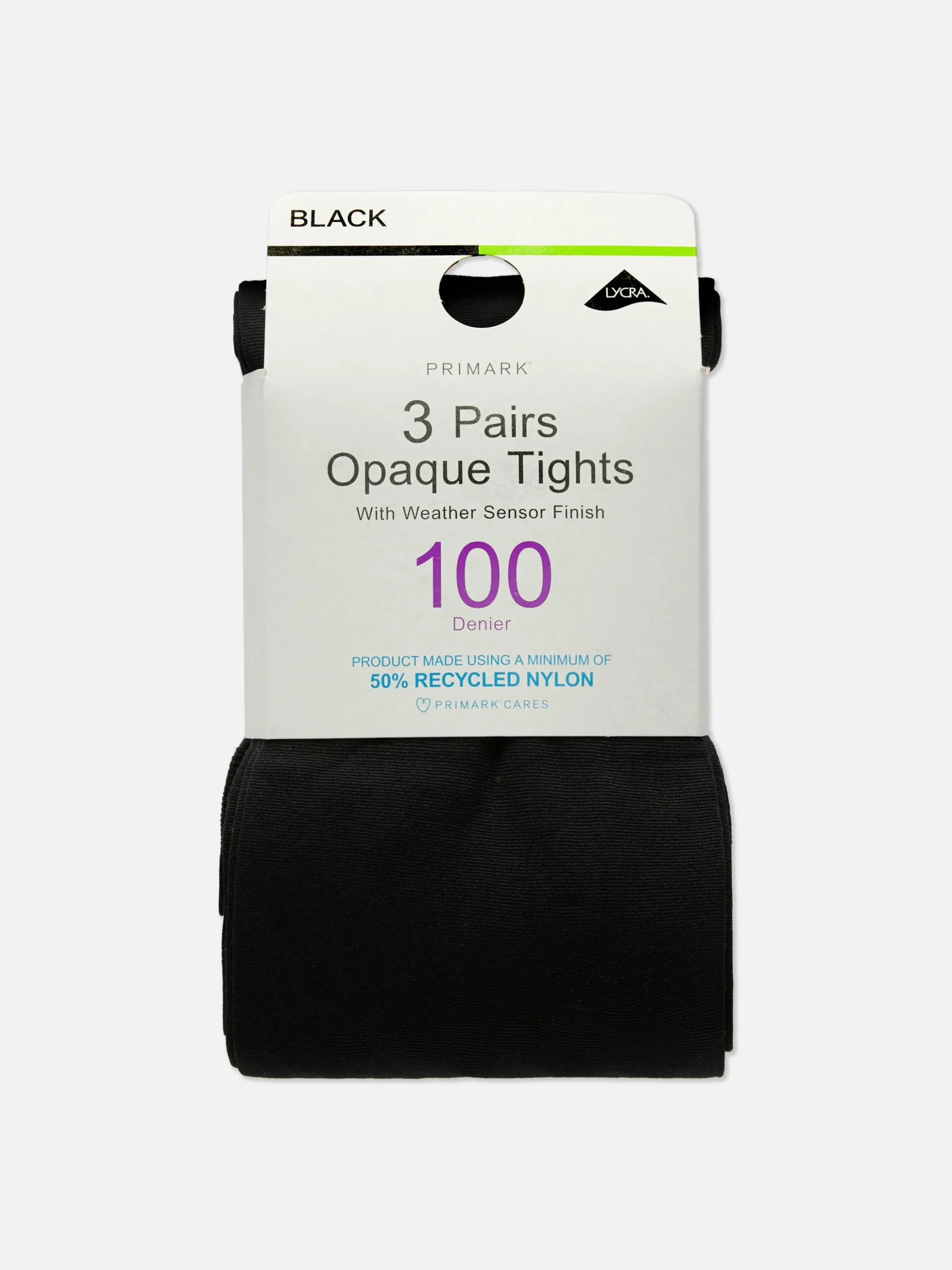 Pack 3 Collants Opacos 100 Deniers