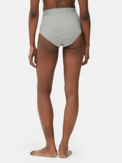 Pack 3 Cuecas Menstruação Cintura Subida Caneladas