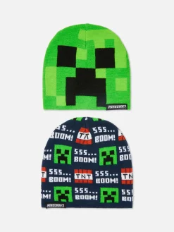 Pack 2 Gorros Minecraft
