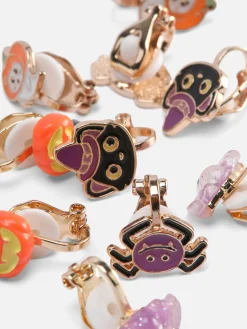 Pack 5 Pares Brincos Mola Halloween