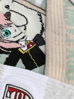 Pack 3 Pares Meias Cano Médio Spy X Family