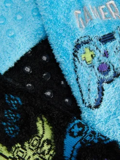 Pack 2 Pares Meias Felpudas Comando Jogo