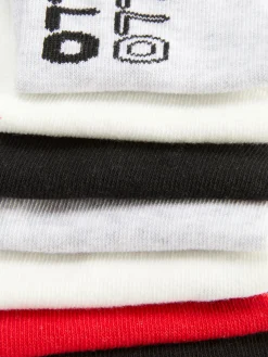 Pack 7 Pares Meias Invisíveis Olhos