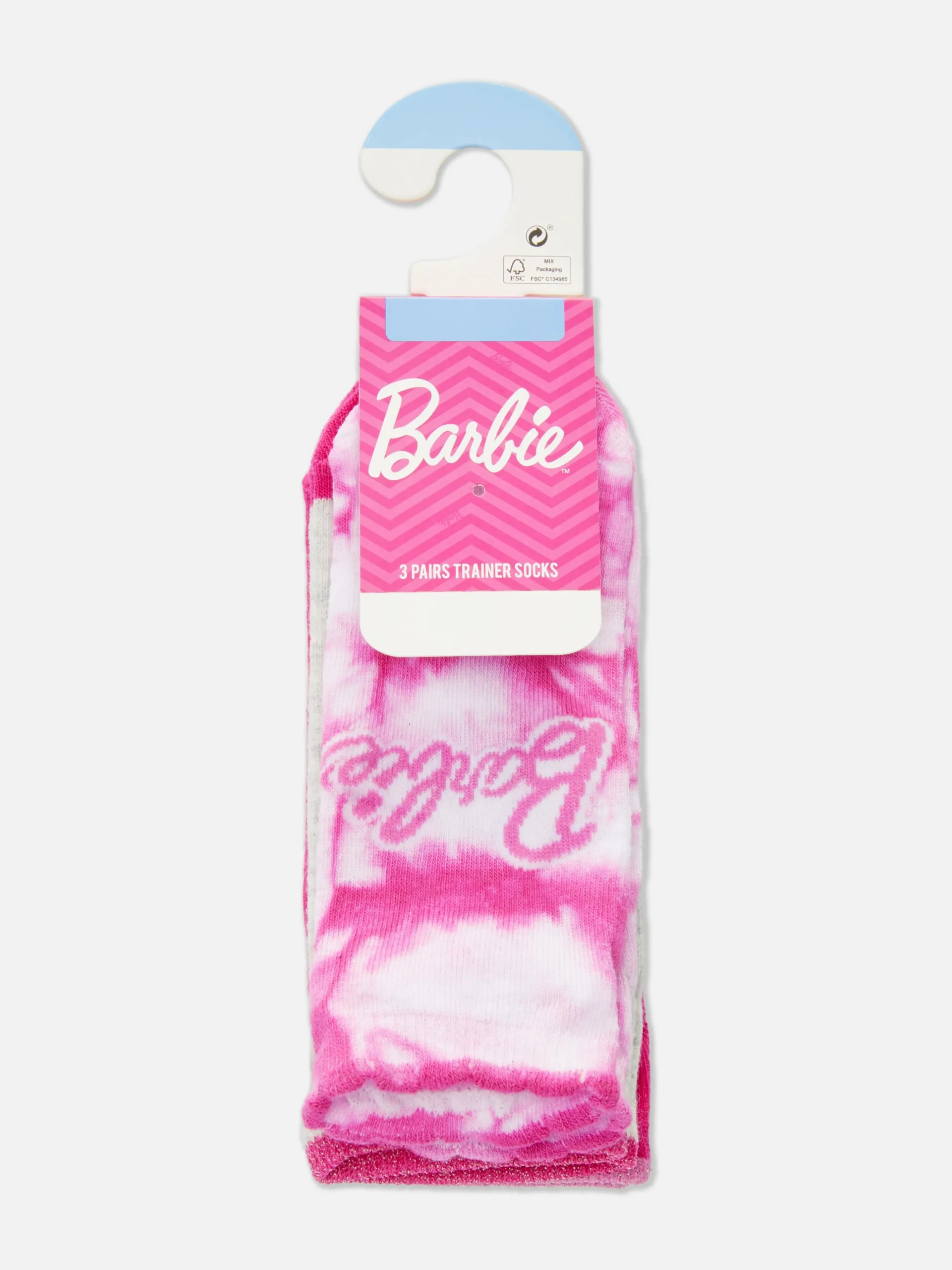 Pack 3 Pares Meias Ténis Barbie