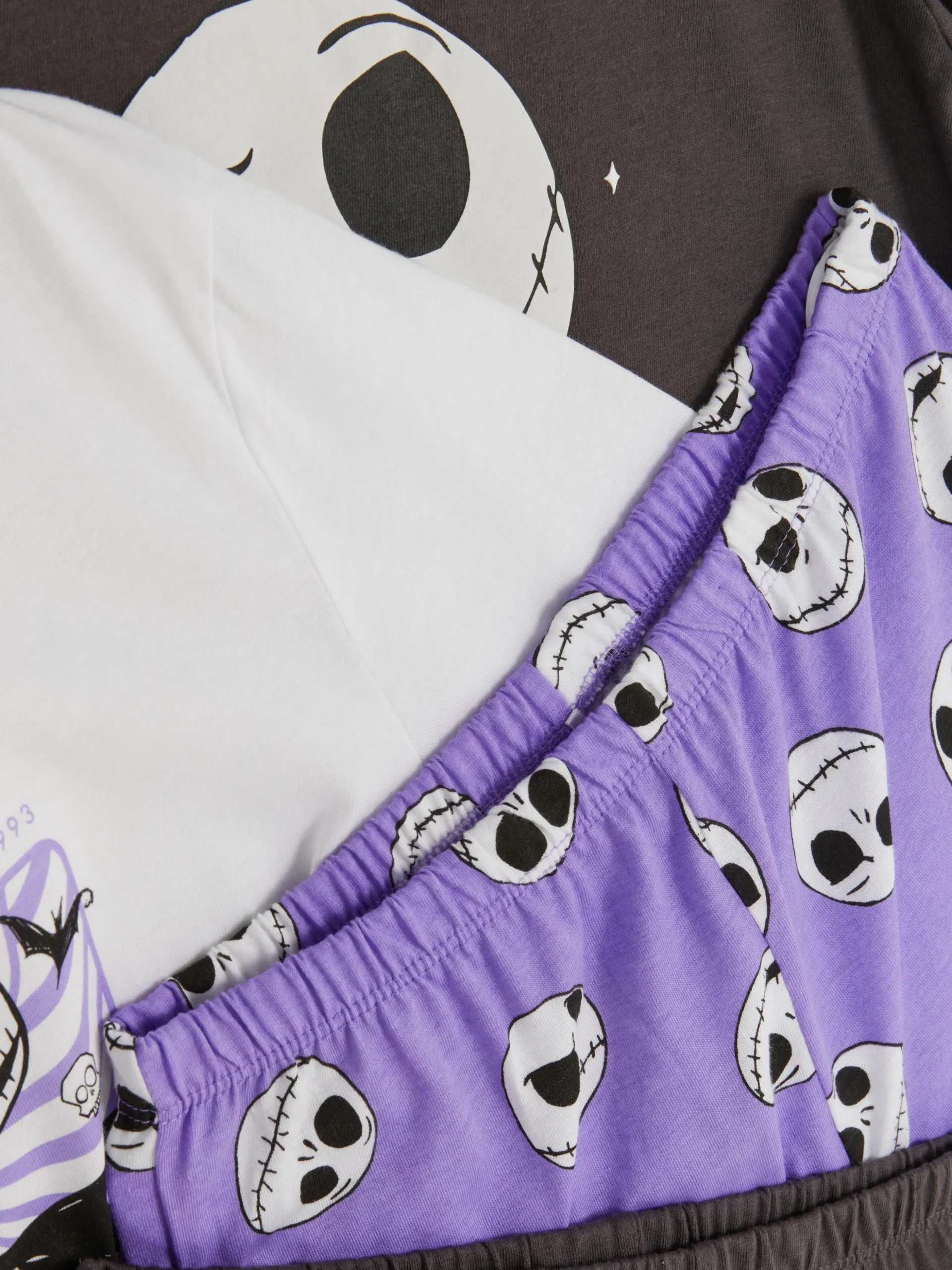 Pack 2 Pijamas Manga Comprida Disney Tim Burton O Estranho Mundo De Jack
