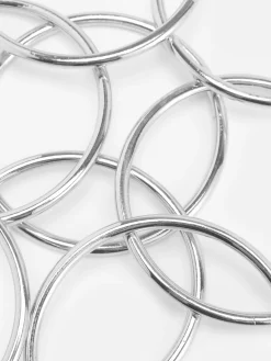 Pack 8 Pulseiras Metalizadas