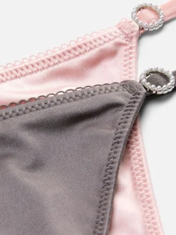 Pack 2 Tangas Fivelas Brilhantes