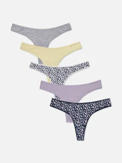 Pack 5 Tangas Uso Diário Sortidas