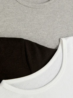 Pack 3 Tops Manga Curta Térmicos