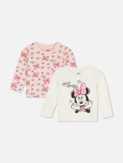 Pack 2 T-shirts Manga Comprida Disney Minnie