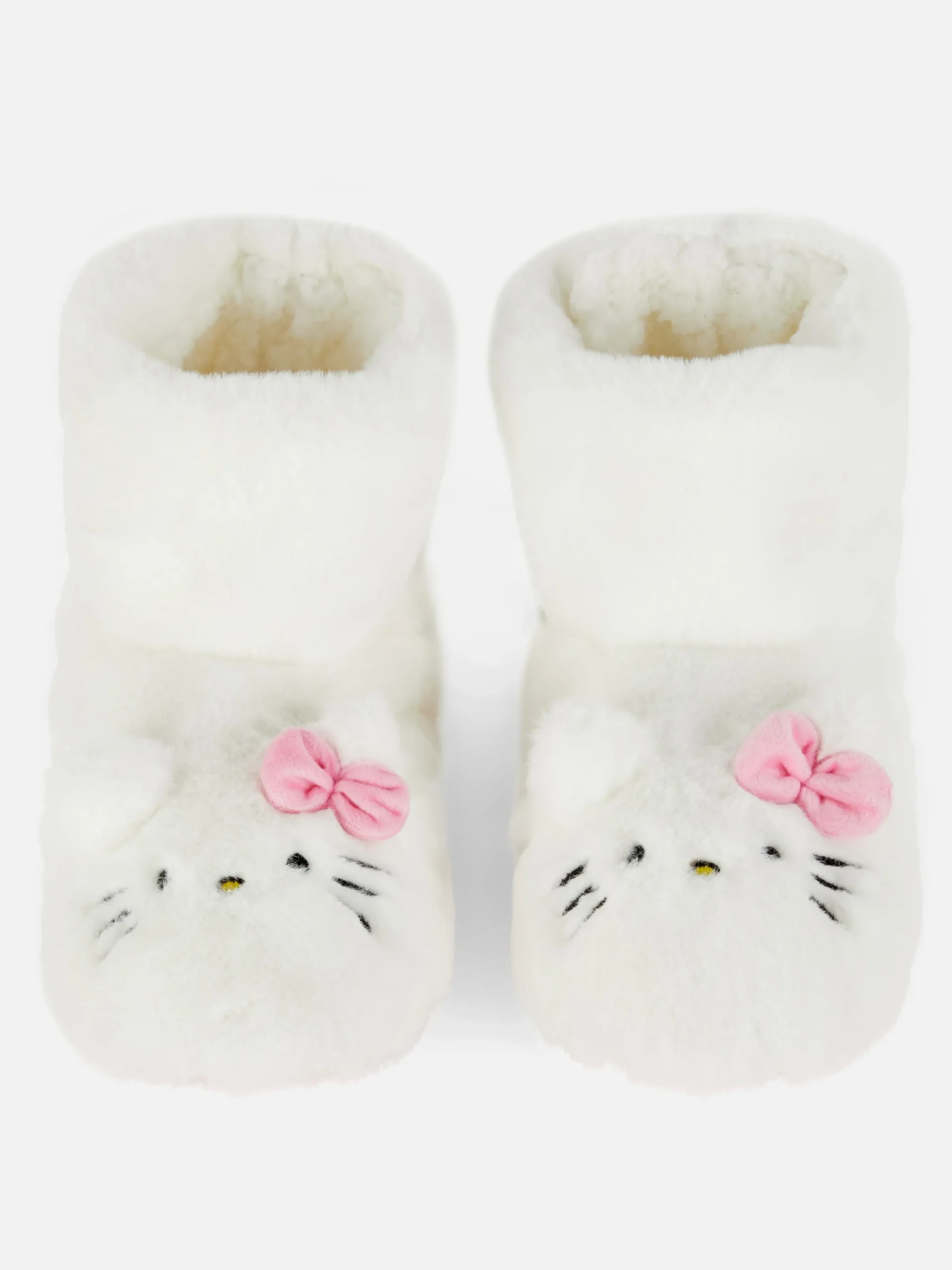 Pantufas Bota Pelúcia Hello Kitty