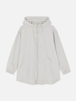 Parka Impermeável Capuz Leve