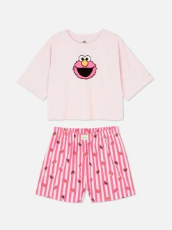 Pijama Calções Rua Sésamo