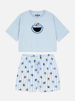 Pijama Calções Rua Sésamo