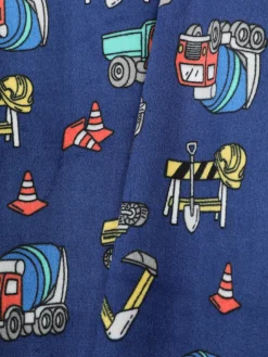 Pijama Comprido Veludo Construction