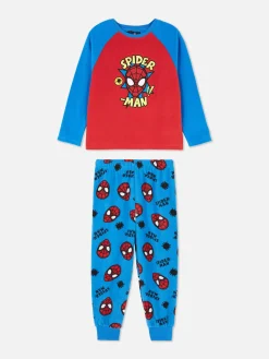 Pijama Malha Polar Marvel Homem-Aranha