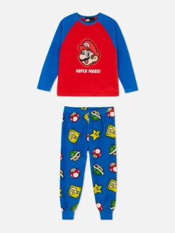 Pijama Malha Polar Super Mario