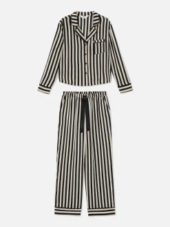 Pijama Manga Comprida Cetim