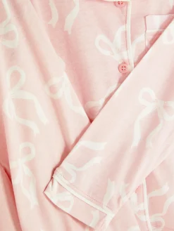 Pijama Manga Comprida Laço