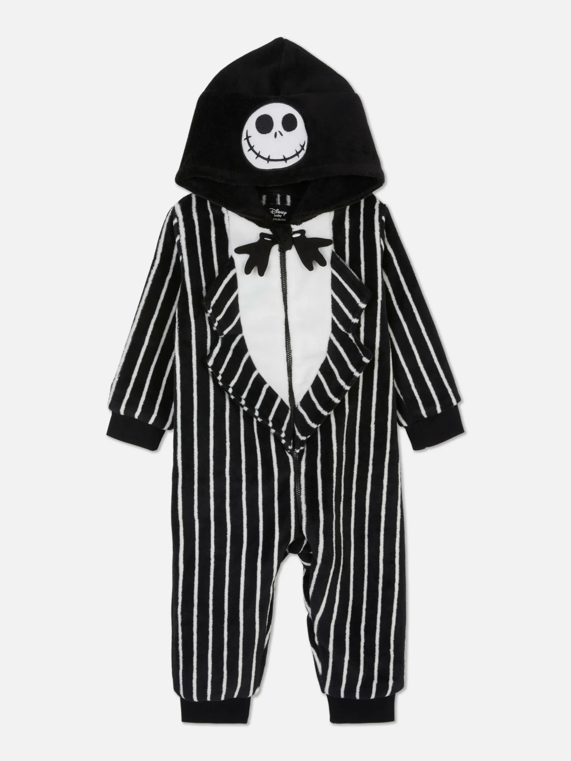 Pijama-macacão Disney Tim Burton O Estranho Mundo De Jack Bebé