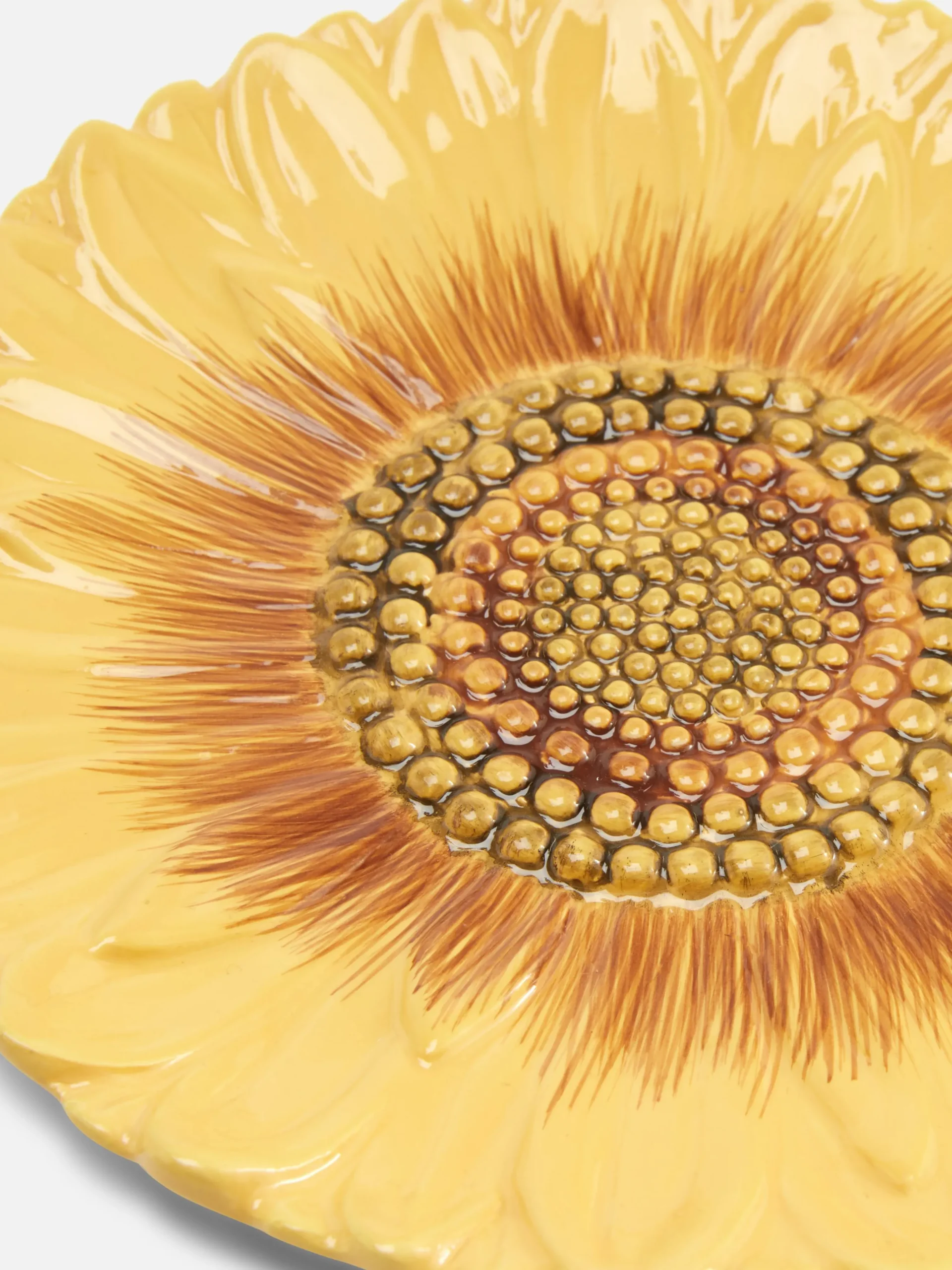 Prato Pão Texturado Padrão Floral