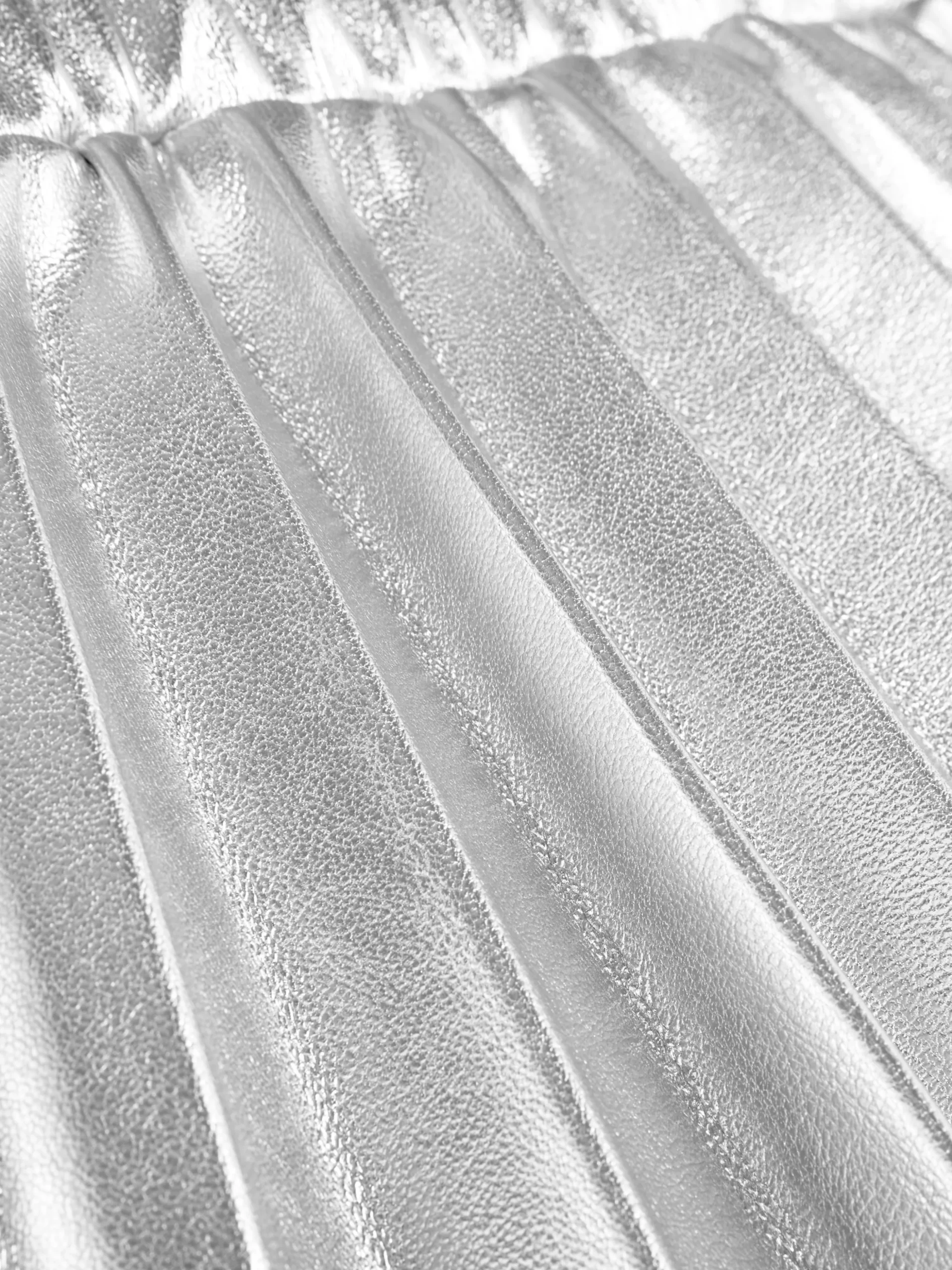 Saia Plissada Metalizada