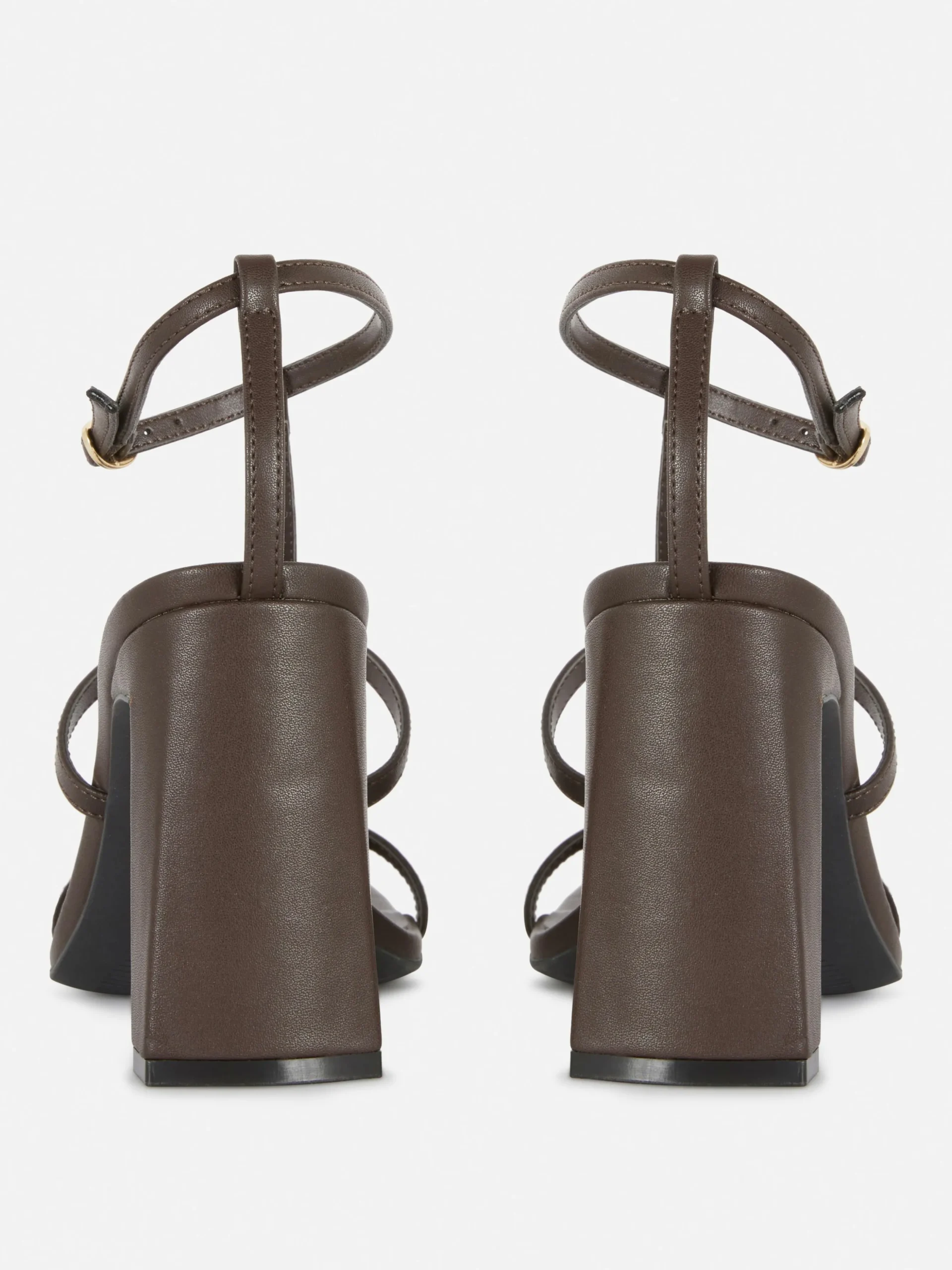 Sandálias Tacão Tiras T Rita Ora