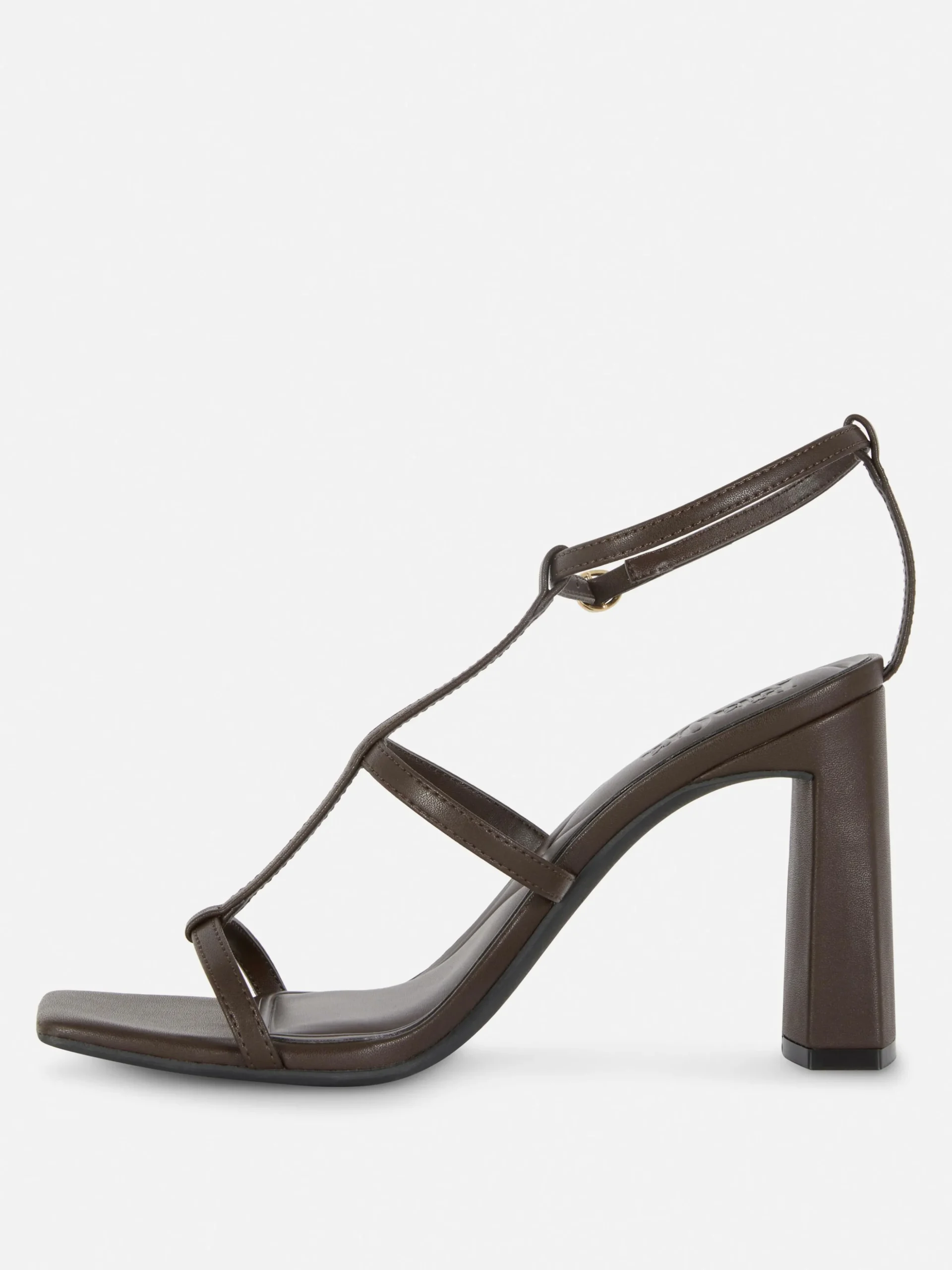 Sandálias Tacão Tiras T Rita Ora