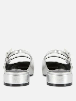 Sapatos Mary Jane Fecho Atrás Tiras Duplas