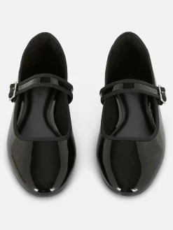 Sapatos Mary Jane Rasos Biqueira Redonda