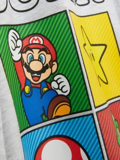 Super Mario Bros. T-shirt Manga Comprida