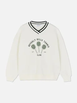 Ténis Camisola Decote V