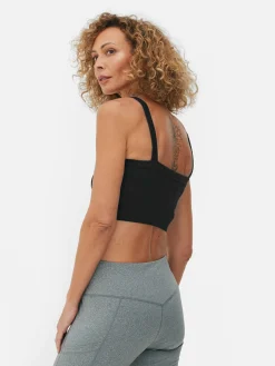 Top Curto Textura Canelada