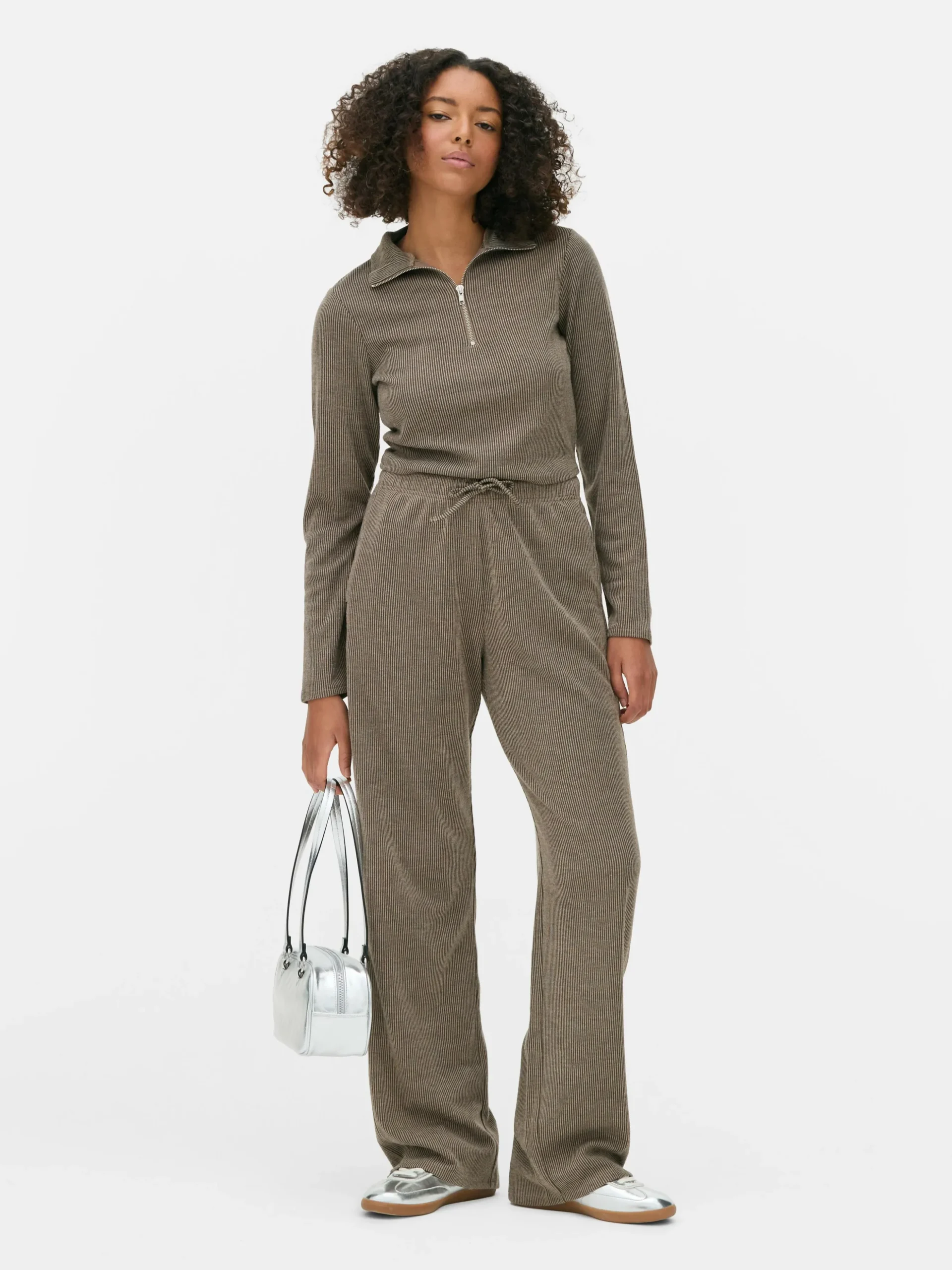 Top Fecho Correr 1/4 Conjunto Coordenado