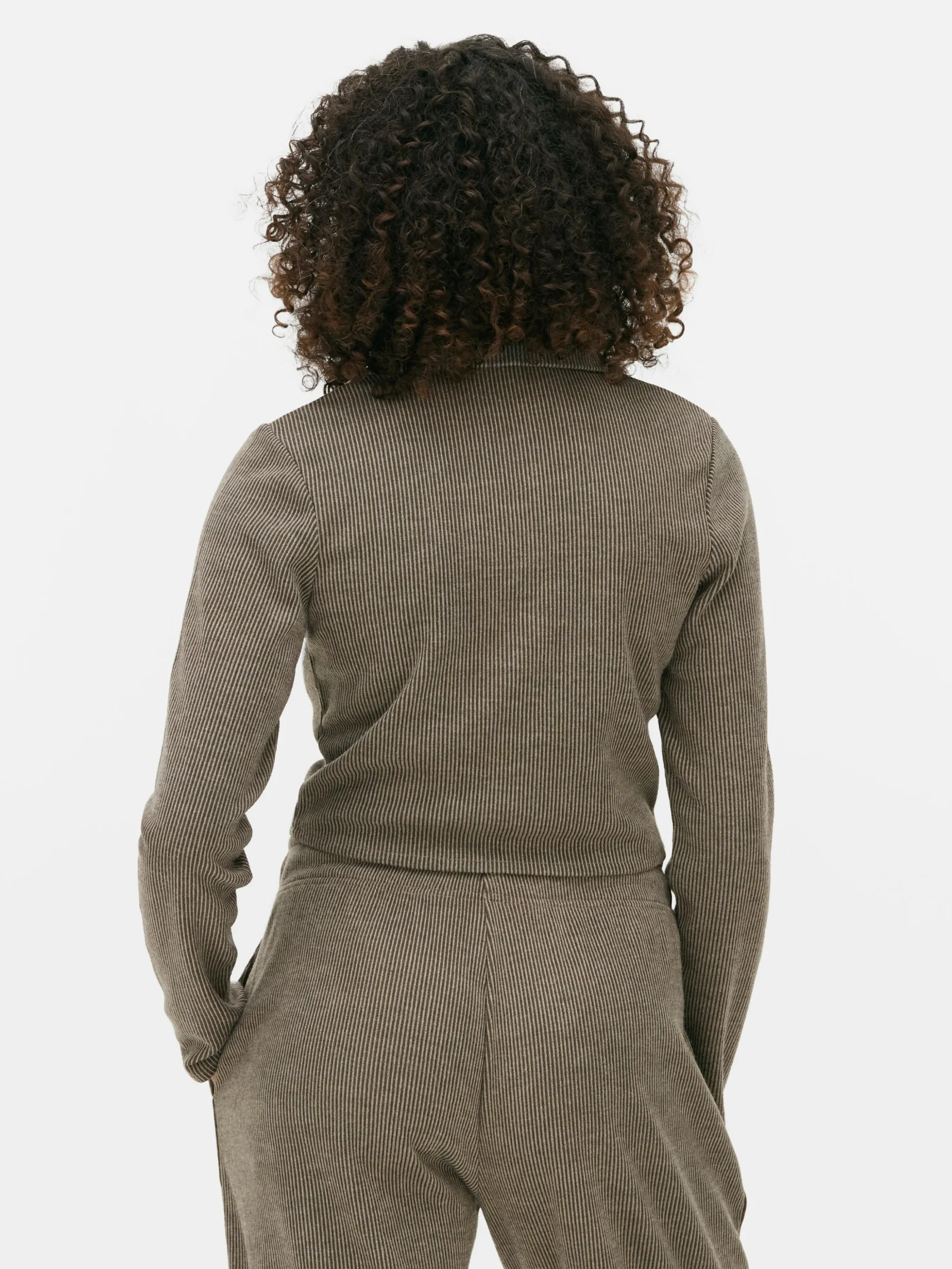 Top Fecho Correr 1/4 Conjunto Coordenado