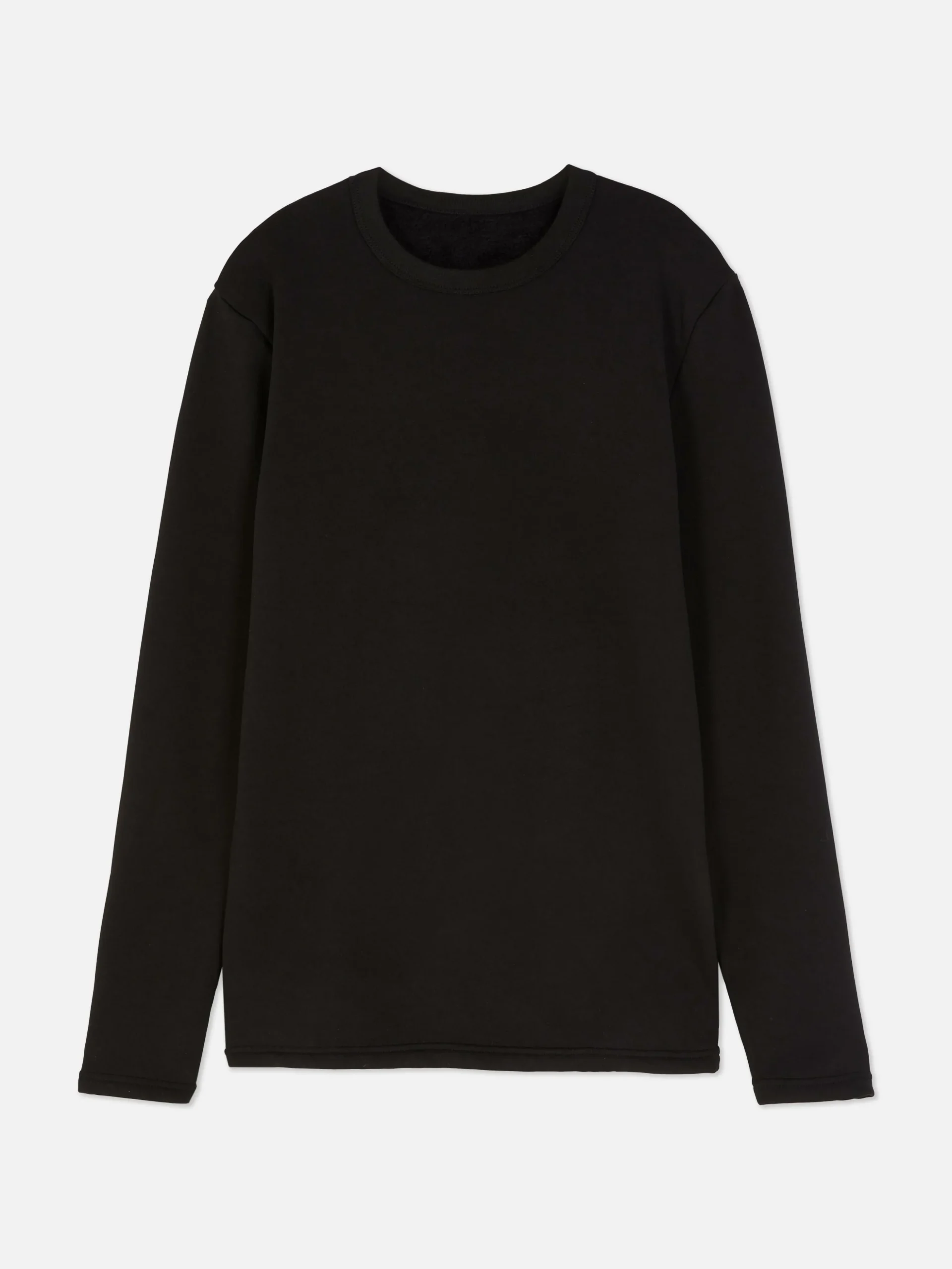 Top Manga Comprida Forro Malha Polar