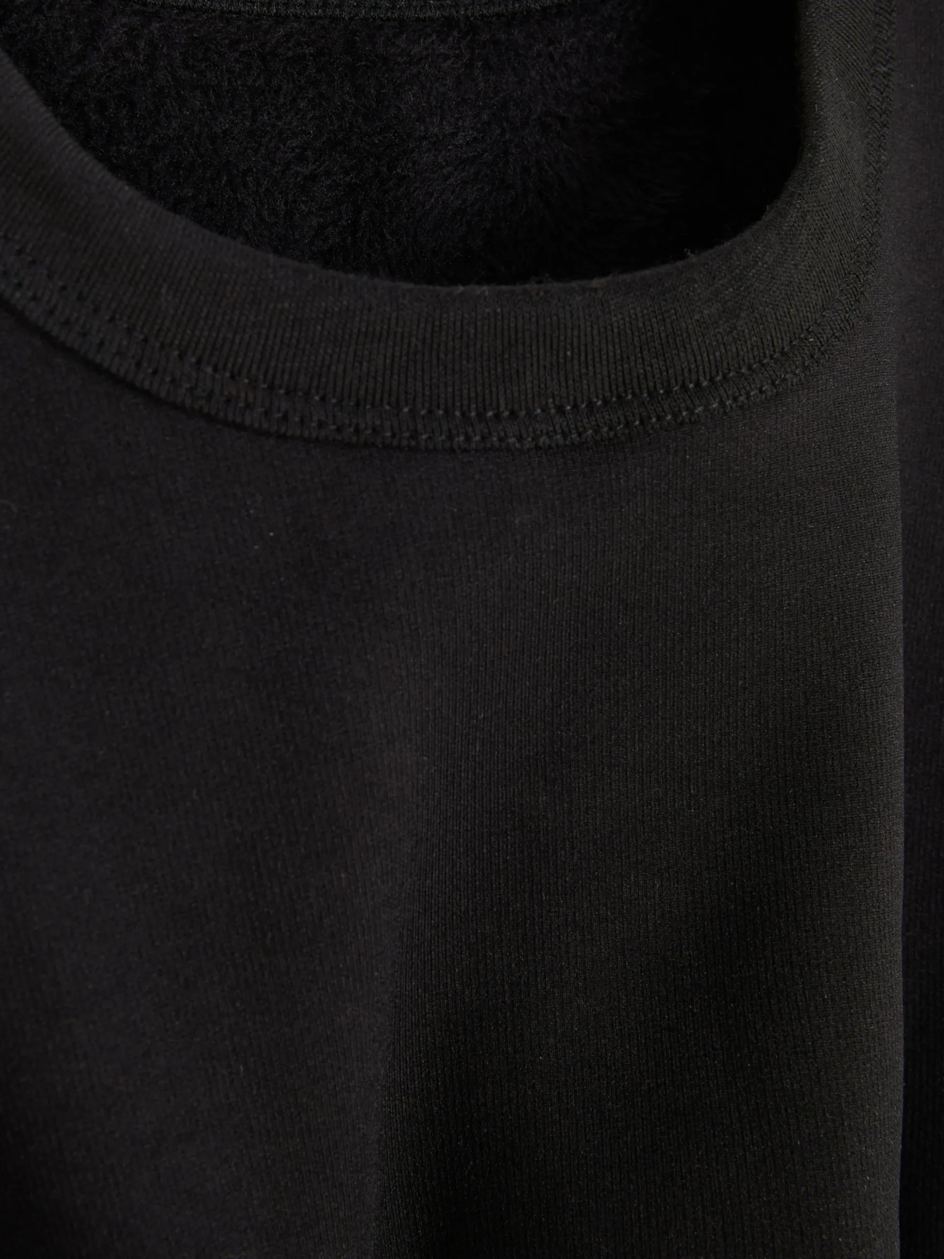 Top Manga Comprida Forro Malha Polar