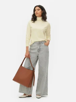 Top Manga Comprida Gola Alta