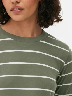 Top Manga Comprida Riscas