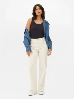 Top S/ Mangas Decote Redondo