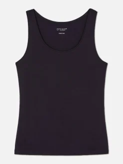 Top S/ Mangas Decote Redondo