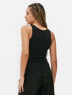 Top S/ Mangas Elástico