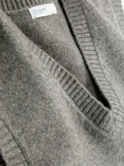 Top S/ Mangas Malha Decote V