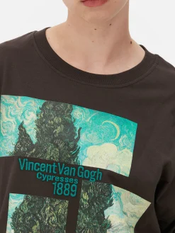 T-shirt Corte Grande Van Gogh Ciprestes