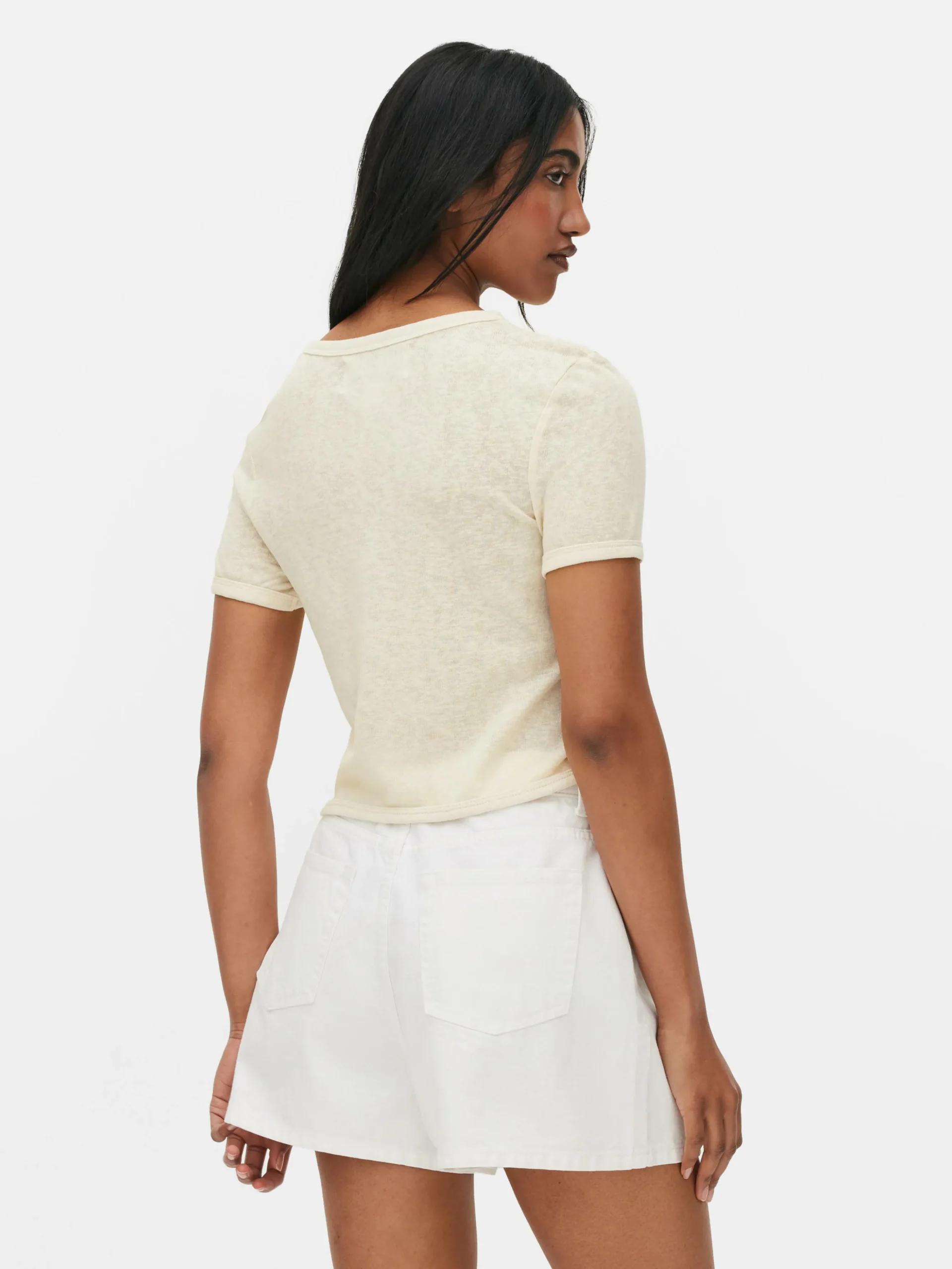 T-shirt Curta Logótipo The Rolling Stones