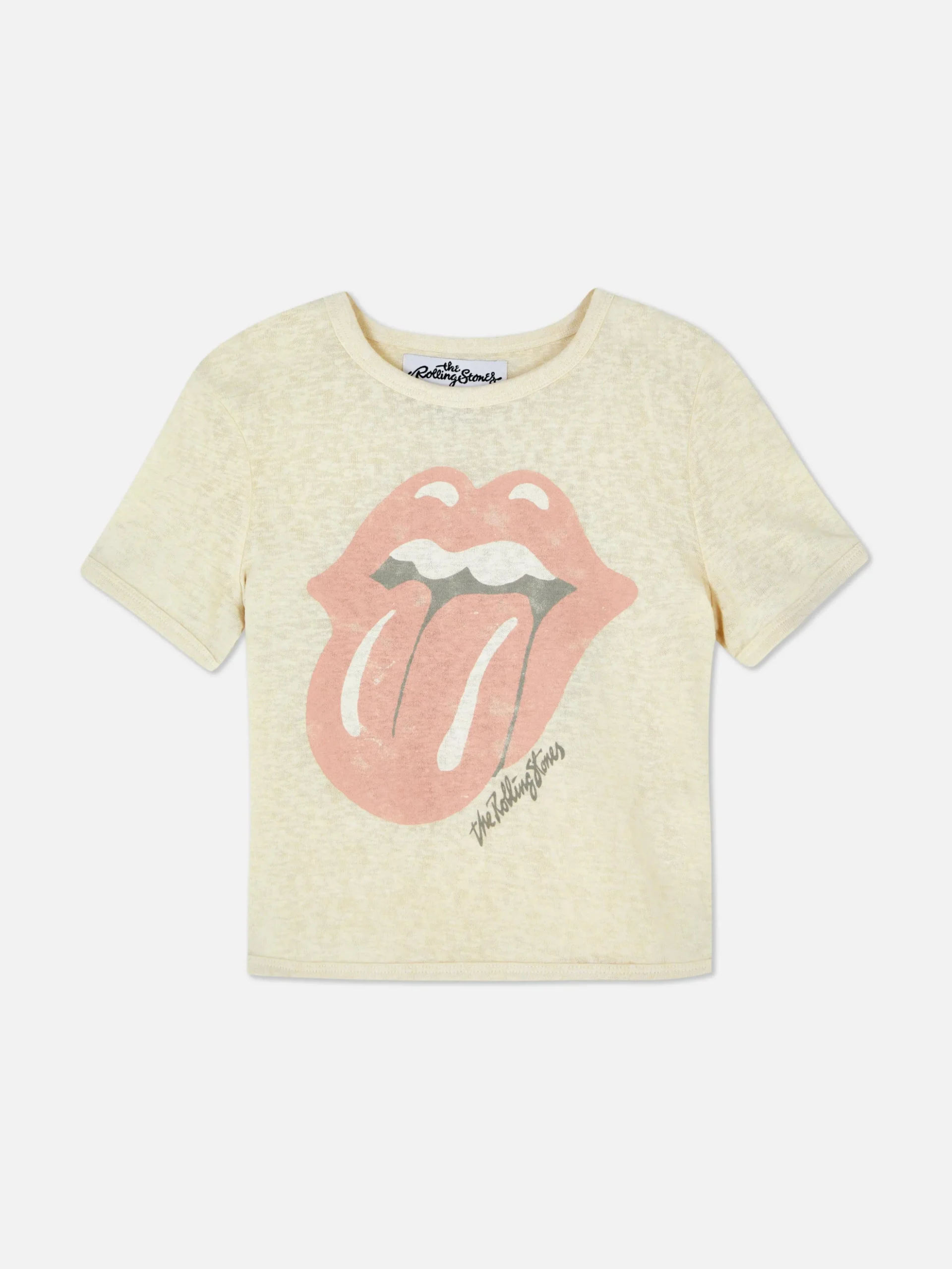 T-shirt Curta Logótipo The Rolling Stones
