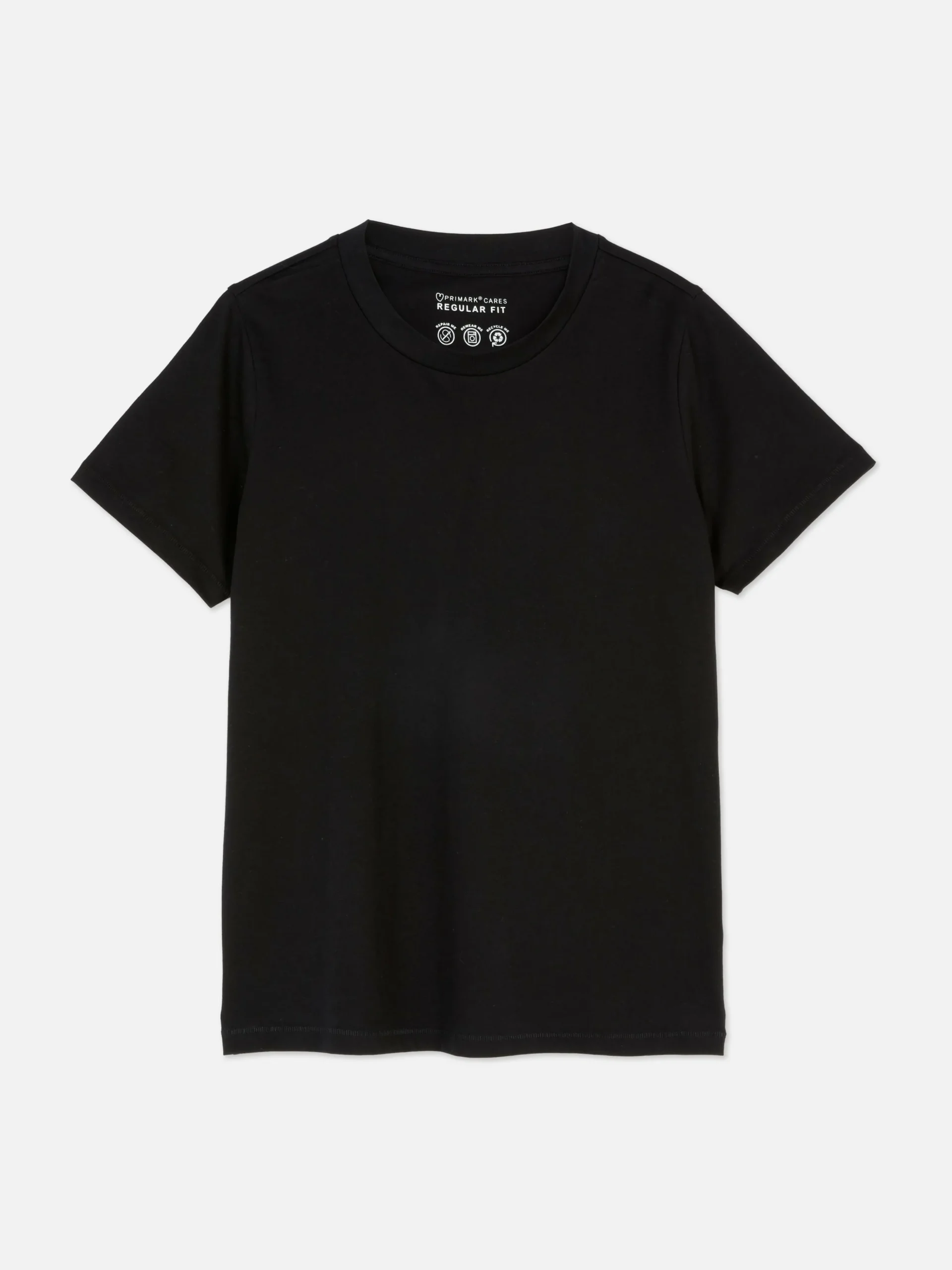 T-shirt Decote Redondo Corte Regular