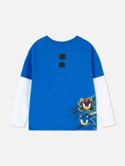 T-shirt Dois Tons Sonic The Hedgehog